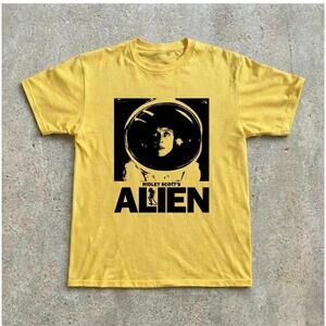 Yellow Alien Movie Tee